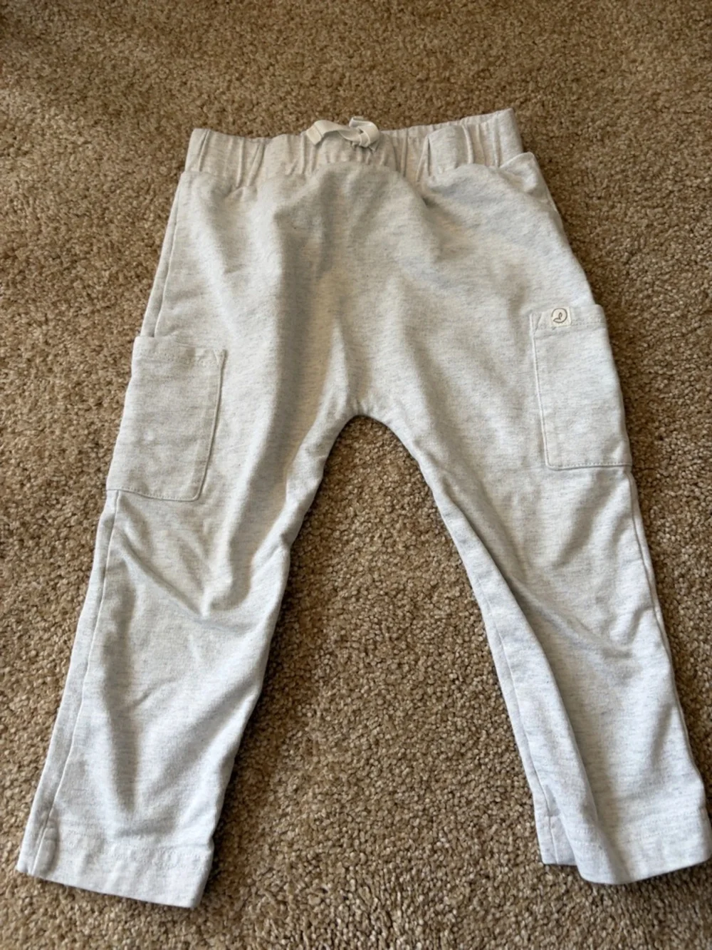 Little Planet Light Gray Jogger Pants with Pockets - Picture 1 of 2